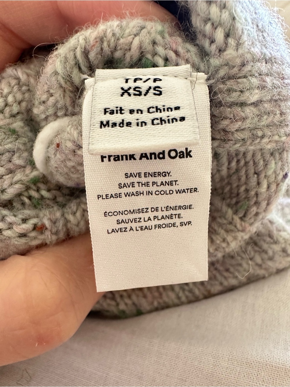 Frank and Oak Wool Gloves - Picture 3 of 4